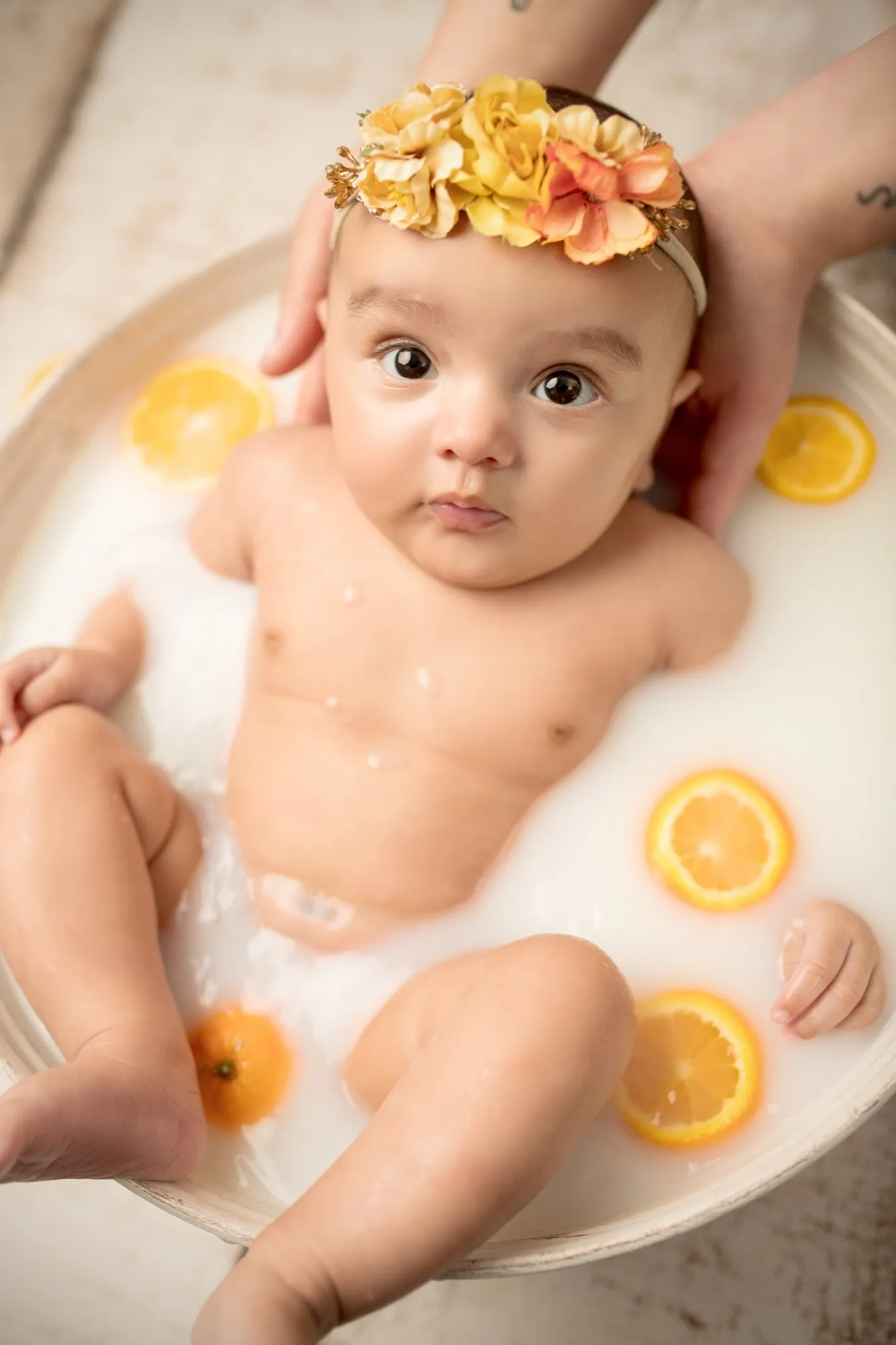 Bain de lait — Amélie Photographie